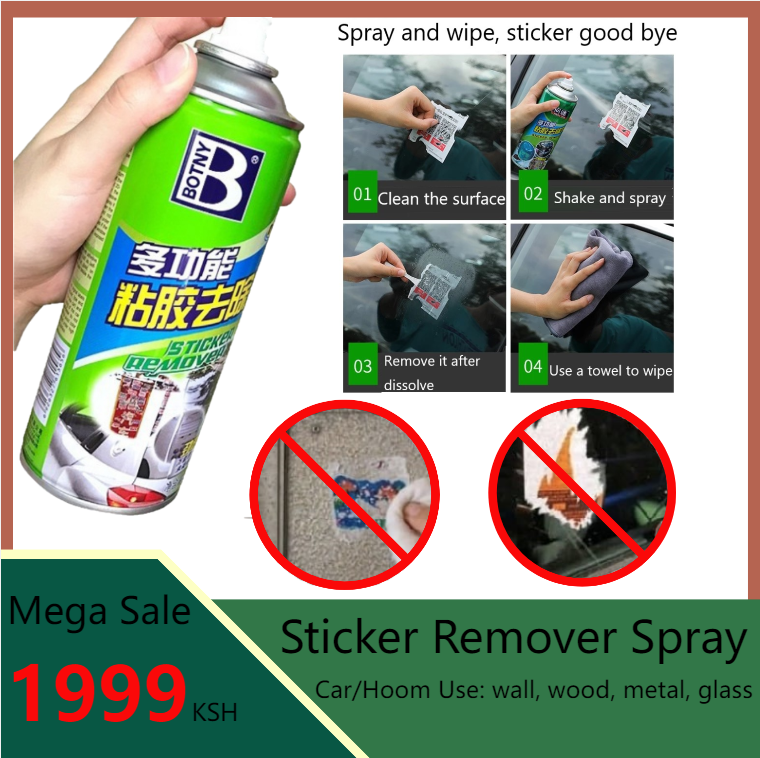 Car Sticker Remover Spray – Juma Store Kenya